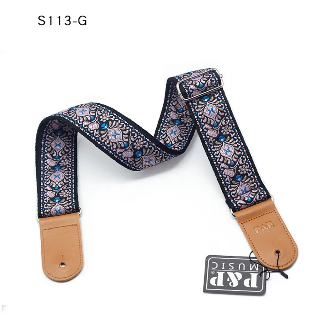 

82-137cm Guitar Strap Acoustic Guitars Adjustable Bass Electric Cotton
