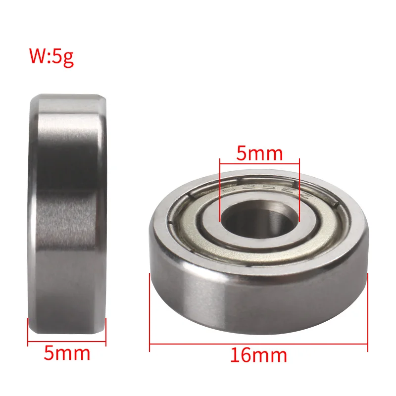 10 шт. ABEC-5 фланцевый шарикоподшипник 608zz 623zz 624zz 625zz 635zz 626zz 688zz 3D принтеры части глубокий паз фланцевый шкив колеса