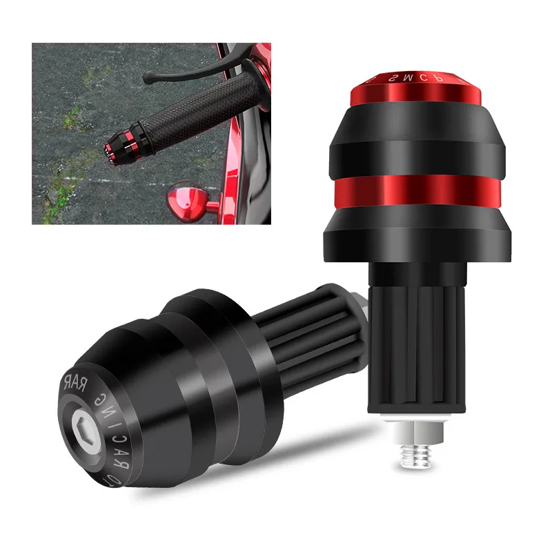 Универсальные наконечники для Руля Мотоцикла алюминиевые Грипсы руля мотоцикла