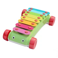 music box early education wooden hand percussion 8 tone piano toy for baby kids frame style xylophone children gift