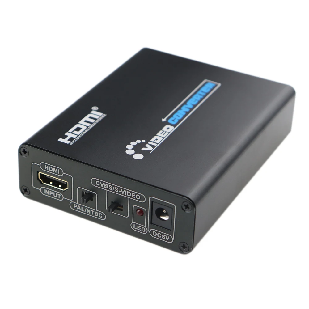 Переходник с HDMI на композитный 3RCA AV S Video R/L аудио видео адаптер поддержкой 720P/1080P