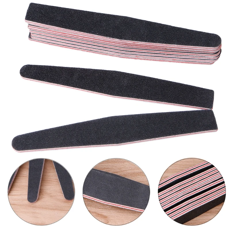 

Double Sided Nail Art Tips Buffer 100/180 Sanding Manicure Block Buffing Files