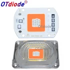 20W 30W 50W LED Phyto Light AC220V  Grow Lamps With Lens Reflector Red+Blue LED Growing Lights Full Spectrum For Plants Seed