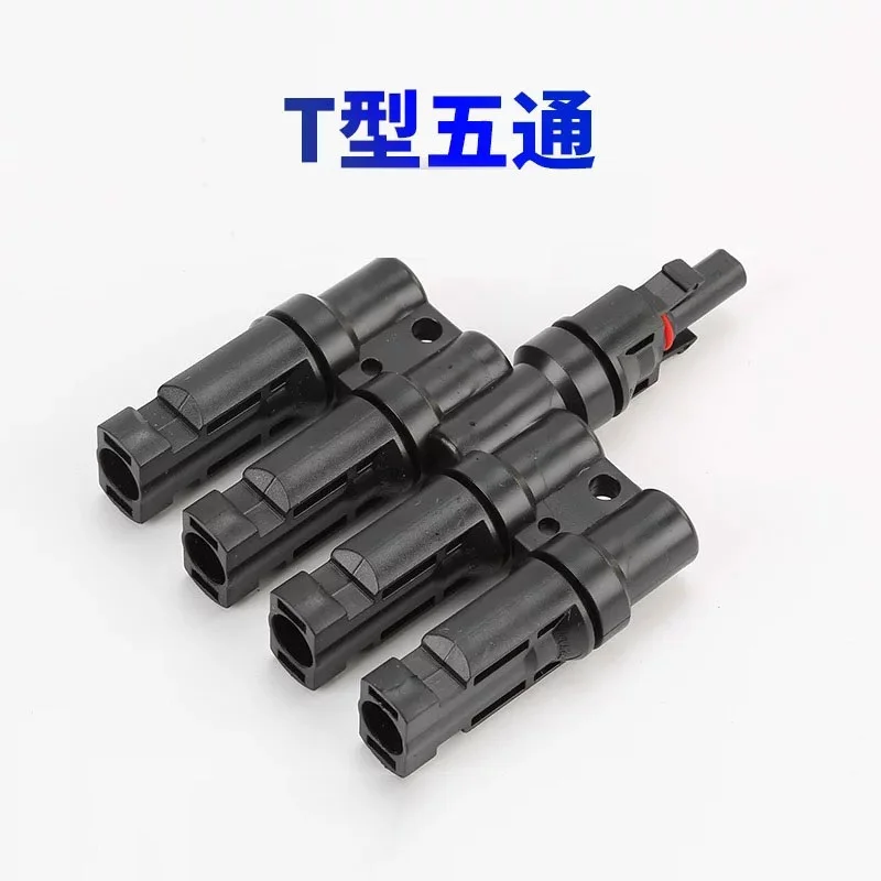 Электрический Pv фотогальванический соединитель один в четыре выхода 1 пара х T