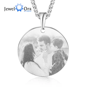 Ожерелье с подвеской из нержавеющей стали, с фото