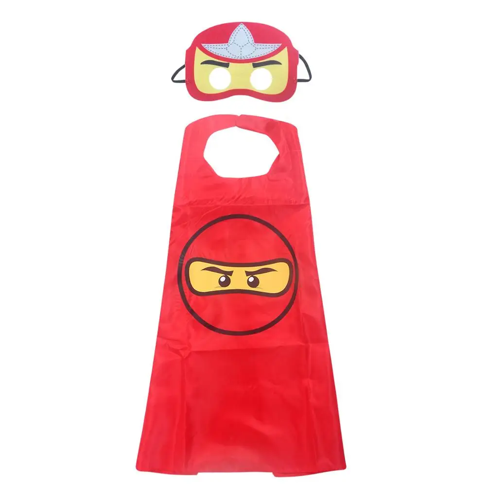 Костюм Ninjago Детские костюмы с масками «Человек-паук» для мальчиков костюм для мальчиков из спандекса на Хэллоуин, для девочек, косплей, одежда ниндзя - Цвет: Red