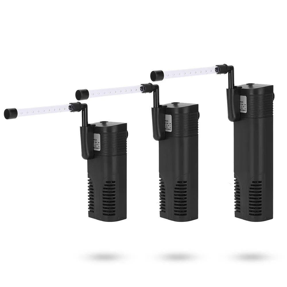 

Small fish tank built-in filter three-in-one filtration circulating oxygenation rain shower pipe small filter