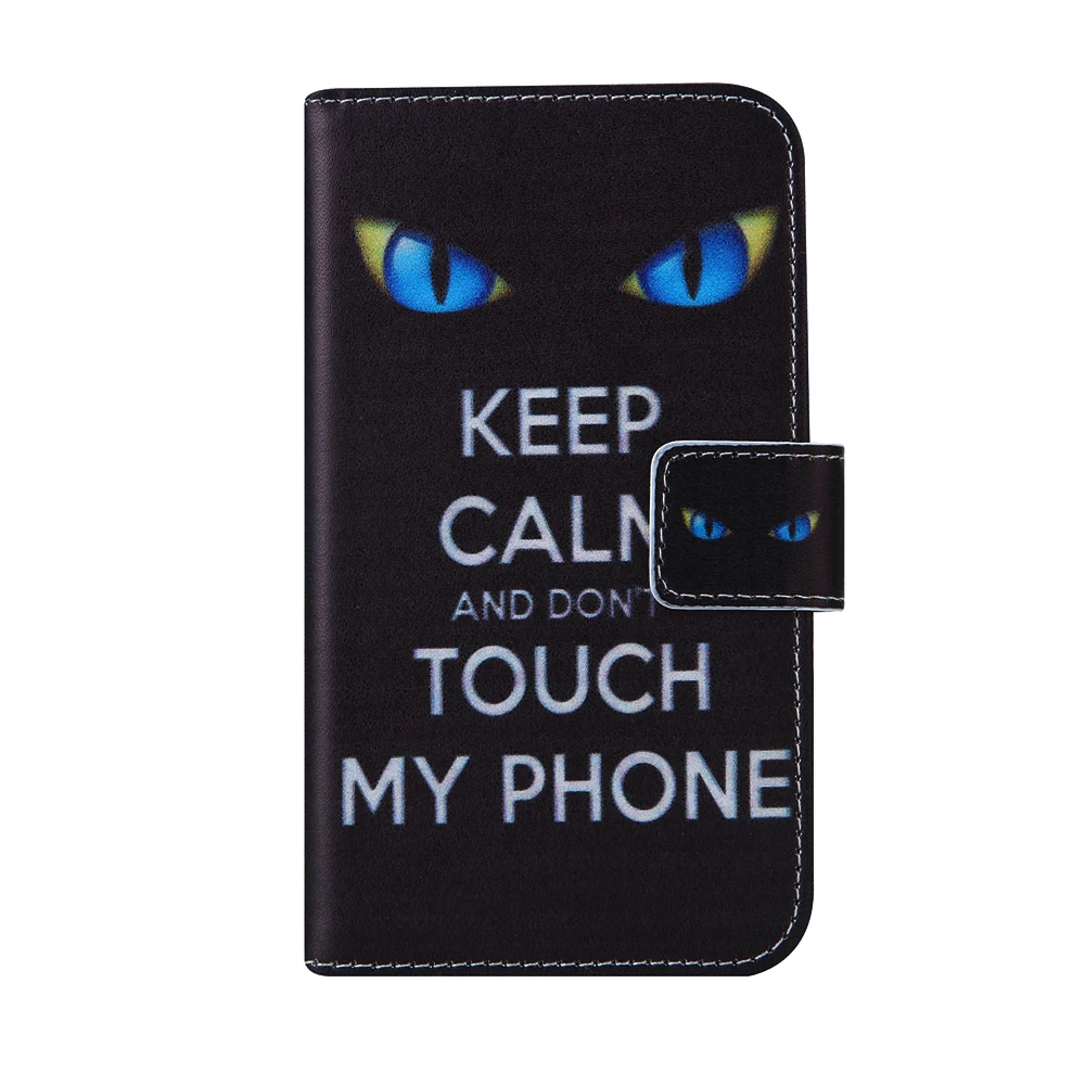 Кожаный чехол-книжка Fundas чехол-бумажник Etui кожаный чехол для HTC Wildfire E lite BQ 5031G Fun