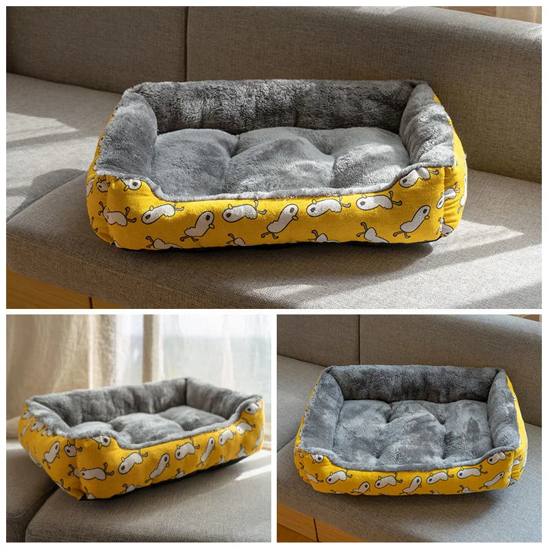 Pet Beds House Cushion Cat Bed Mat Cotton For Dogs Best Dog Basket Products Animals Sleeping Sofa | Дом и сад