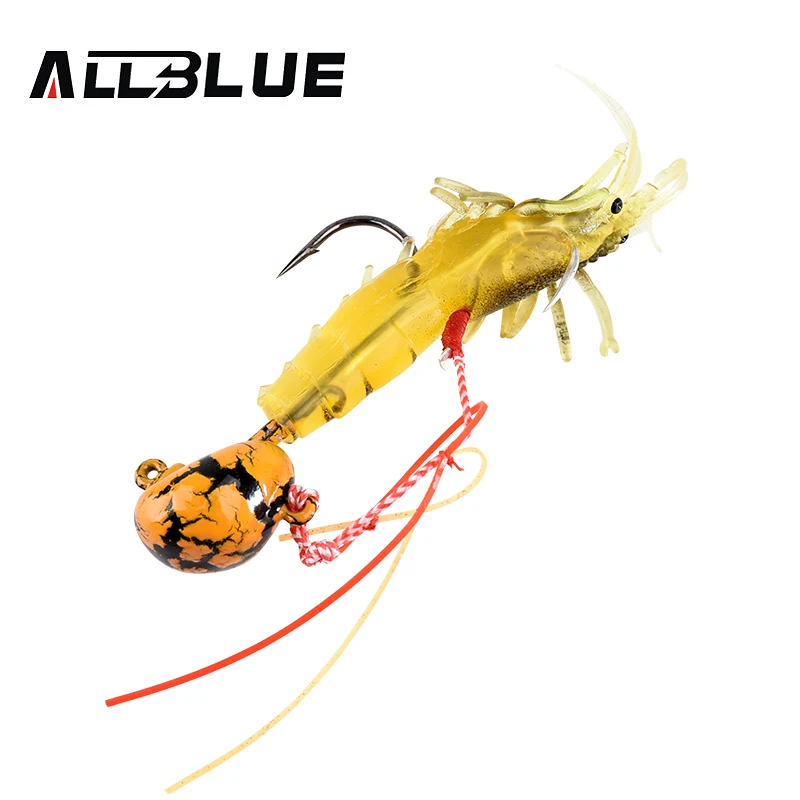 ALLBLUE Новый джиг 20 г 30 медленный Madai джигггинг свинцовая головка джигхед креветка