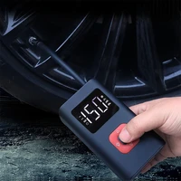 portable air compressor mini tyre inflator 150psi with led light electric air pump for car motorcycle bicycle swim ring balls