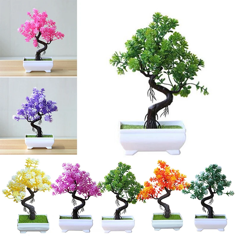 

Decorative Artificial Potted Tree Bonsai Simulation Plant Centerpieces Ornament