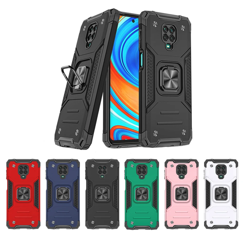Армированный чехол для Xiaomi Redmi Note 8 Pro 9 Pro 10 Pro 8A K30 Pro CC9 Pro чехол с подставкой военный класс защита от падения