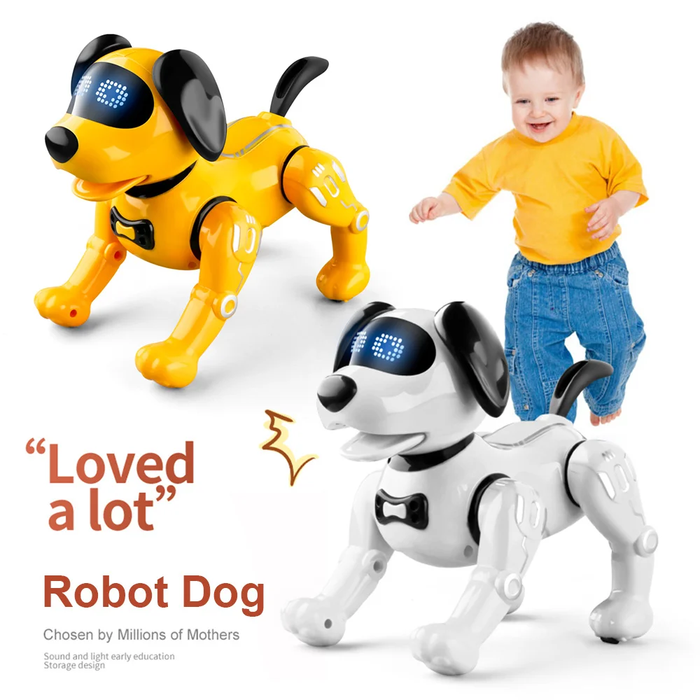 

Электронные игрушки в виде животных, домашних животных, собаки, голосовое управление, музыкальная песня, игрушка для детей, радиоуправляема...