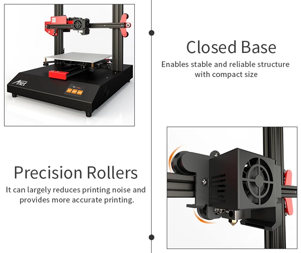 Anet A8 A6 ET4 3d принтер Высокая точность Impresora 3D ЖК-экран алюминиевый горячий экструдер принтеры DIY комплект Imprimante 3d принтер