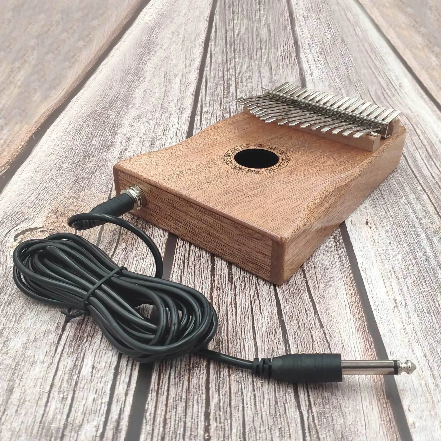 Ключ калимба Африканский фестиваль челюсти Mahagoni палец пианино Sanza Mbira калимба игры с гитарой деревянные музыкальные инструменты