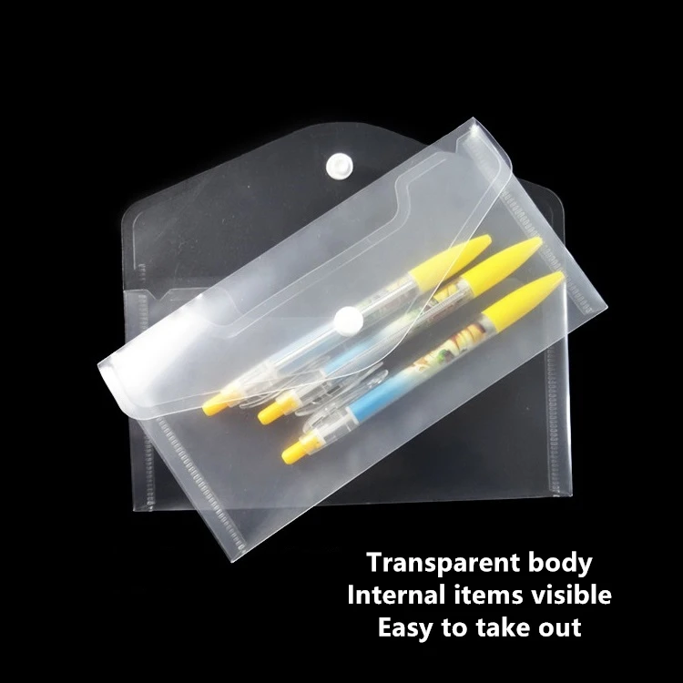 Mask Storage Bag Small Collection Disposable Packaging Product Outer Plastic Card Holder Clip |