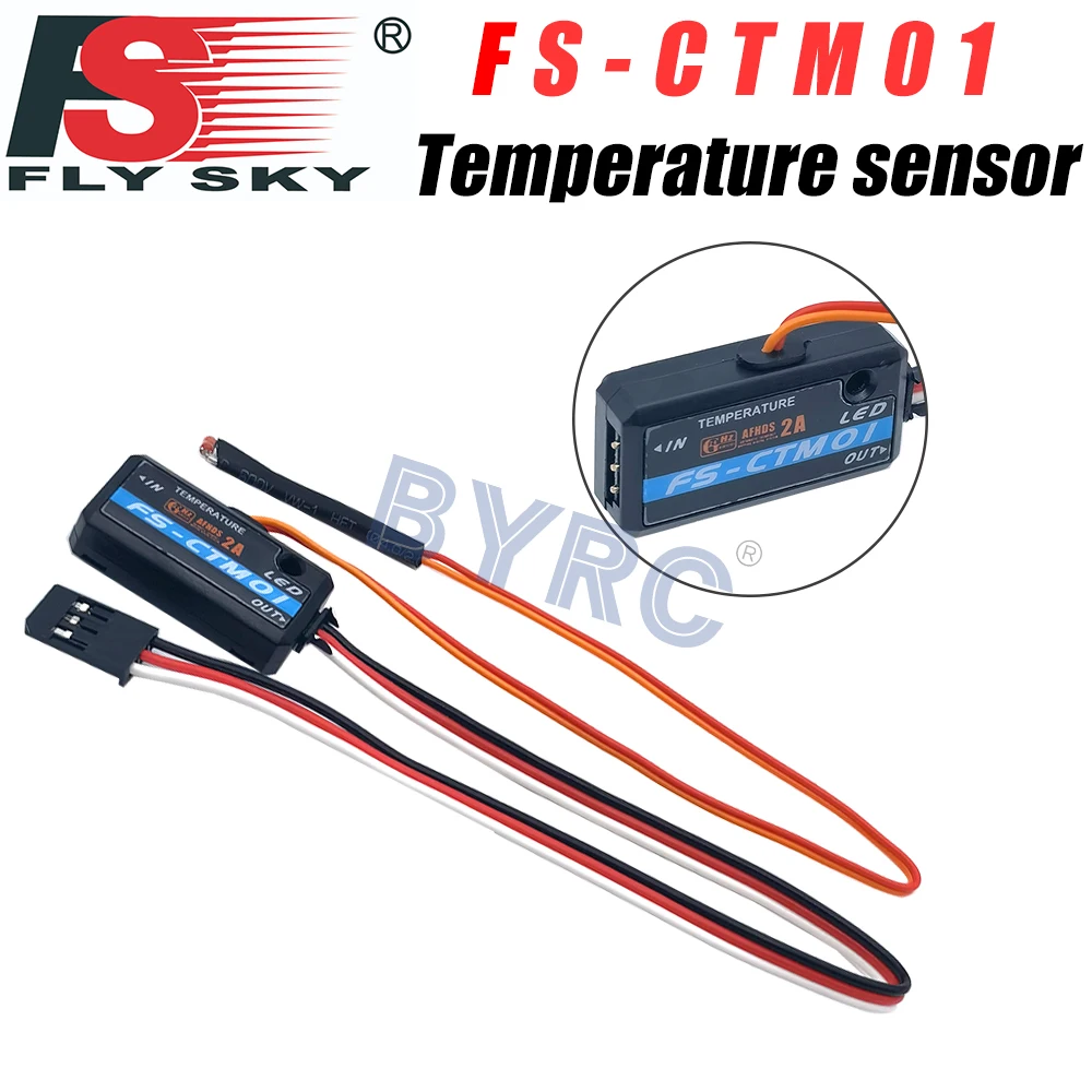 Модуль сбора температуры FLYSKY FS-CTM01 для передатчика NB4 приемник IA6B IA10B