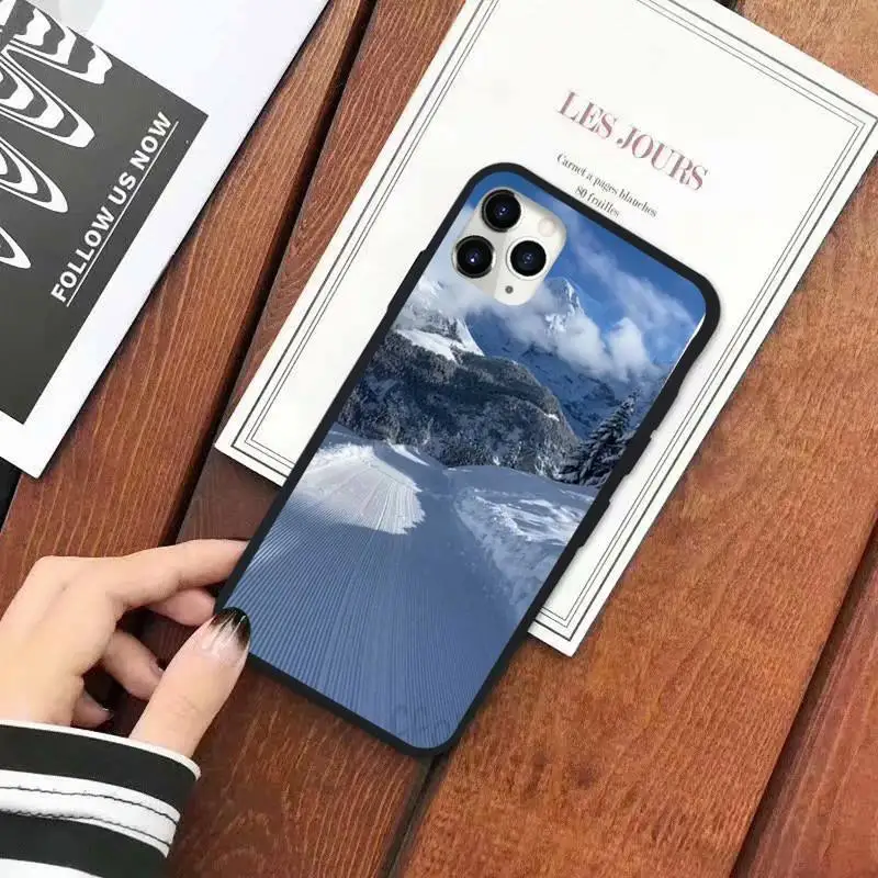 

Mountain Pine Tree Forest Mountain Peak Mist Phone Case for iPhone Samsung Xiaomi note A 6 7 8 9 11 12 20 Pro X XS Max XR Plus