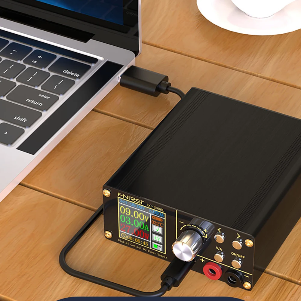 

PD 80W Desktop mini Power Supply DC - DC Voltage current Step-down mini Power Supply buck Voltage converter voltmeter 60V 6A