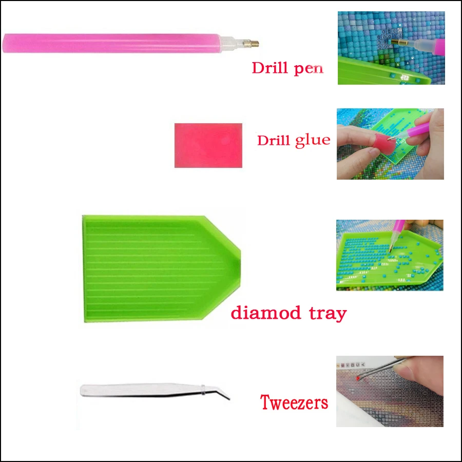 Набор для алмазной вышивки Коран набор из 3 бусин 5D сделай сам крестиком декор