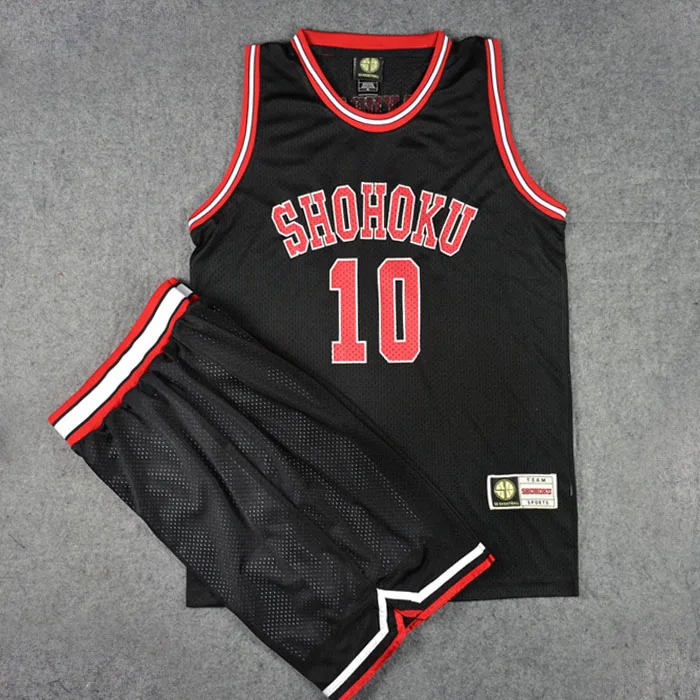 Набор трикотажных изделий Slam Dunk Shohoku для старшей школы № 10 Hanamichi Sakuragi жилет