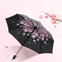 outdoor uv protection umbrella portable high quality fashion folding umbrella rain women luxury waterproof paraguas rain gear bc