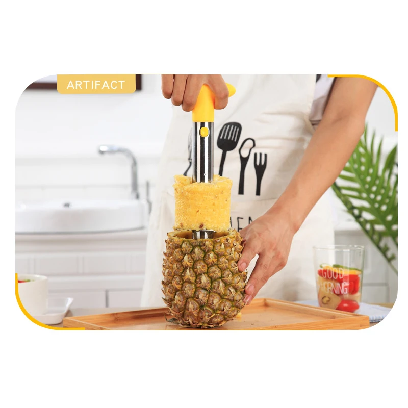 1 шт. нержавеющая сталь простой в использовании нож для ананаса аксессуары