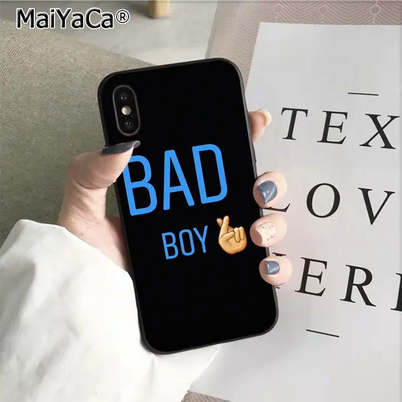 MaiYaCa BAD BOY Coque Shell чехол для телефона Apple iphone 11 pro 8 7 66S Plus X XS MAX 5s SE XR Чехлы мобильный чехол