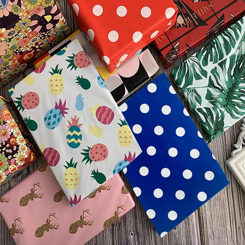 

Blue Self Adhesive Sealing Plastic Poly Mailers Mailing Bags Express Envelope Storage Courier Gifts Postage Packaging Mailbag