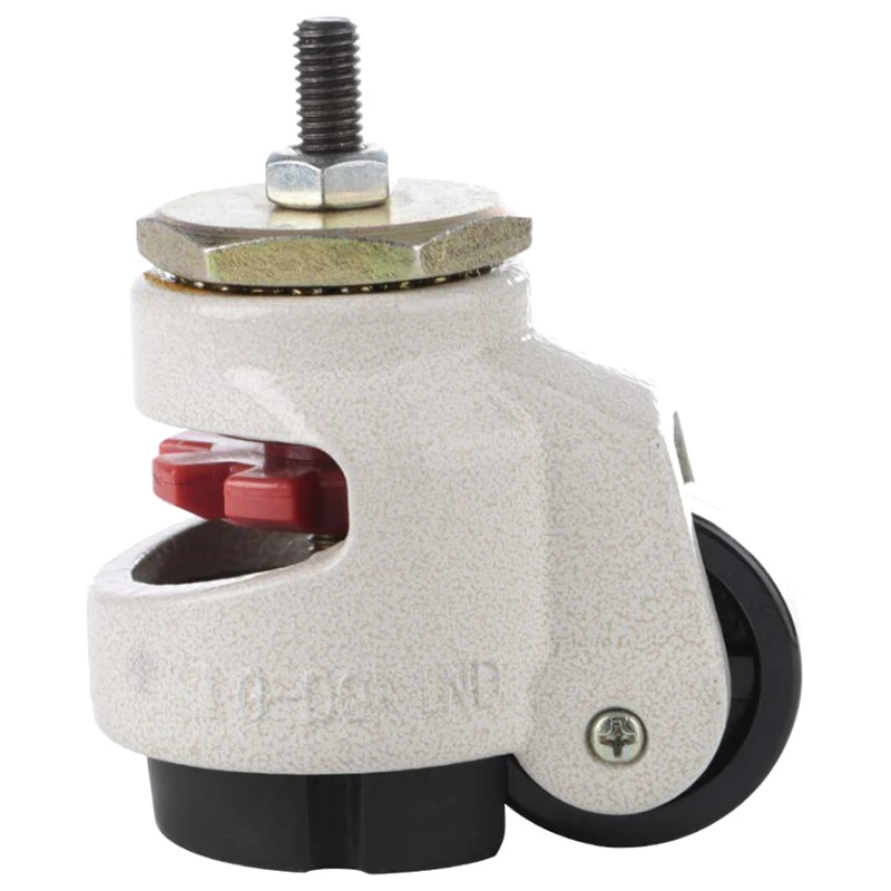 Колесо для тележки 4 шт. сверхмощный ролик с регулировкой уровня резьбовой