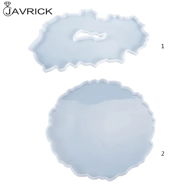 

Crystal Epoxy Resin Mold Fruit Plate Tray Casting Silicone Mould DIY Crafts Jewelry Making Tools