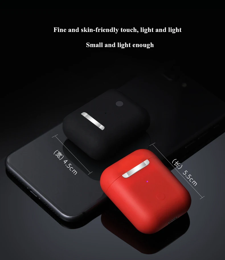 I12 TWS оригинальные беспроводные наушники Bluetooth наушники HIFI бас Bluetooth гарнитура Спортивная сенсорная кнопка с микрофоном PK i10 i7s i9 tws