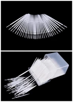 white plastic double ended toothpicks for teeth cleaning toothpick oral care tool toothpick dental floss 1100 pcsbox