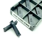 10 шт. DGN3102J IC908 DGN3102C IC908 оригинальные прорезные вставки из цементированного карбида, высококачественные инструменты, токарные вставки с ЧПУ