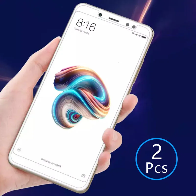 2 шт. закаленное стекло на redmi note 5 a pro plus 5a prime защитное стекло на экран телефона Защитная пленка для xiaomi ksiomi a5