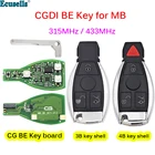 Пульт дистанционного управления с 34 кнопками, оригинальный CGDI MB CG BE ключ 315 МГц433 МГц для Mercedes Benz, поддержка всех FBS3, работа с программатором CGDI MB