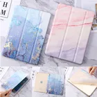 Складной чехол-книжка с мраморным рисунком для IPad Mini 45, чехол для IPad Mini 54321, подставка Mini5 2019 7,9 дюйма, чехол с мраморной подкладкой