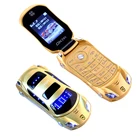 Автомобильный мини-телефон Newmind F15, фонарик, две Sim-карты, Mp3, Mp4, FM-радио, флип, мобильный телефон