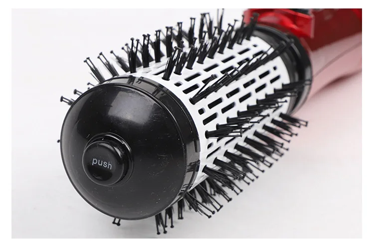 

Hair dryer brush, hair straightener, curler, iron, expander,, replaceable hot-air comb, 360 degree straight roll