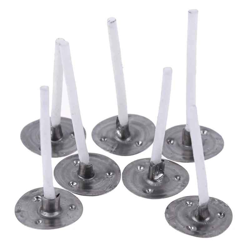 100 шт. форма для свечей фитиль вкладки свечи Sustainer делает Чистый хлопок бездымного