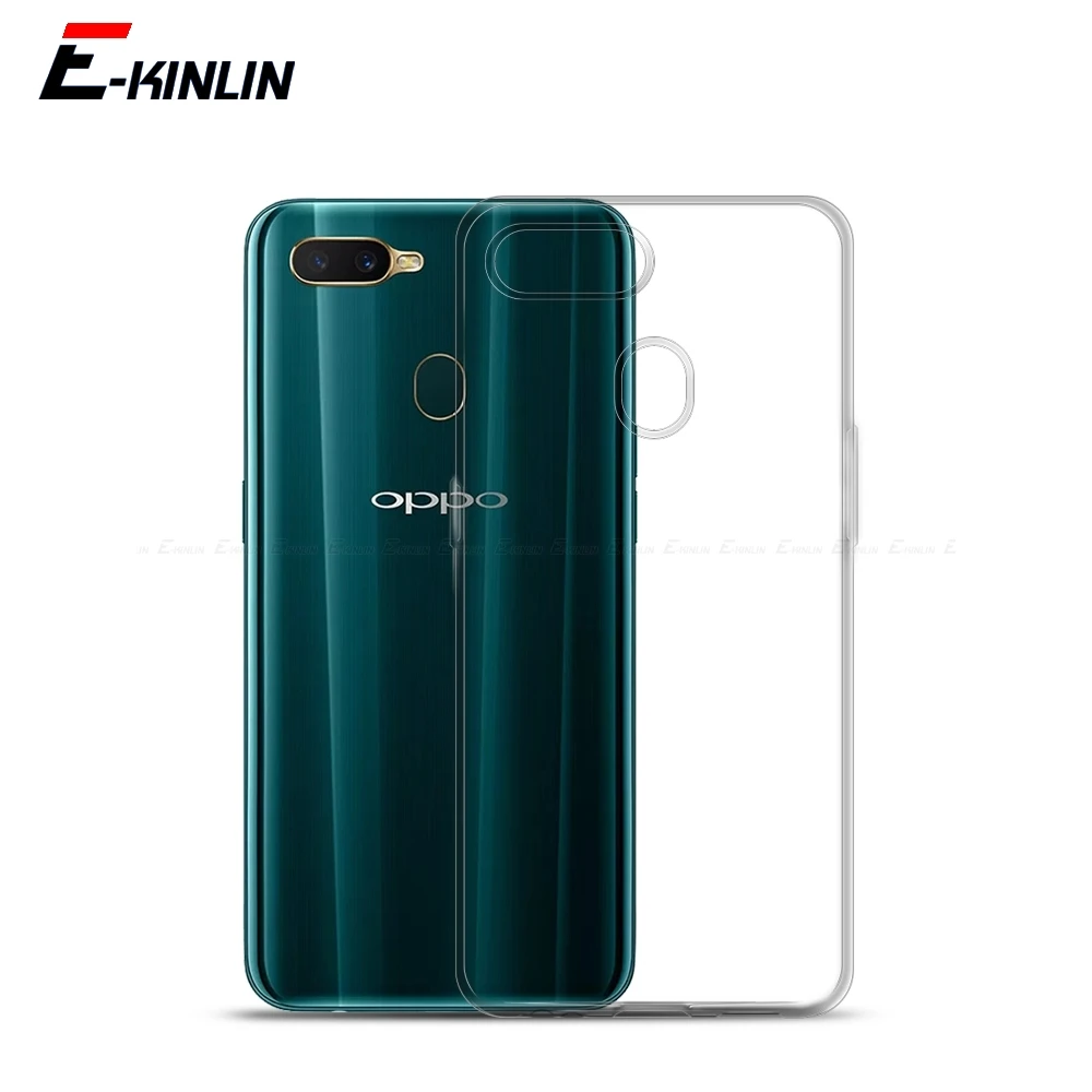Ultra Thin Clear Soft Protective TPU Case For OPPO AX5 AX7 A31 A32 A33 A35 A3s A5s A3 A5 A8 A7 A9 2020 Silicone Back Phone Cover
