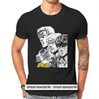 Мужская футболка с круглым вырезом, с принтом