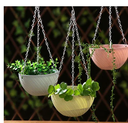 Пластиковая подвесная корзина для растений подвесной горшок с орхидеей