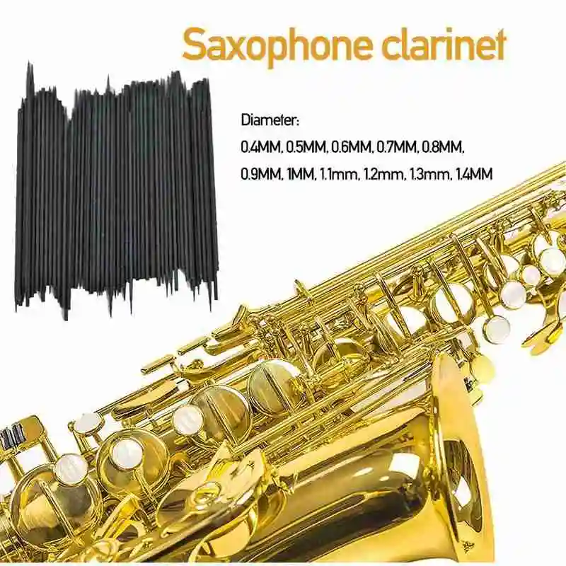 

10pcs Saxophone Reed Needle Spring Needle Sax Repair Tools Accessories Replacement G3L1
