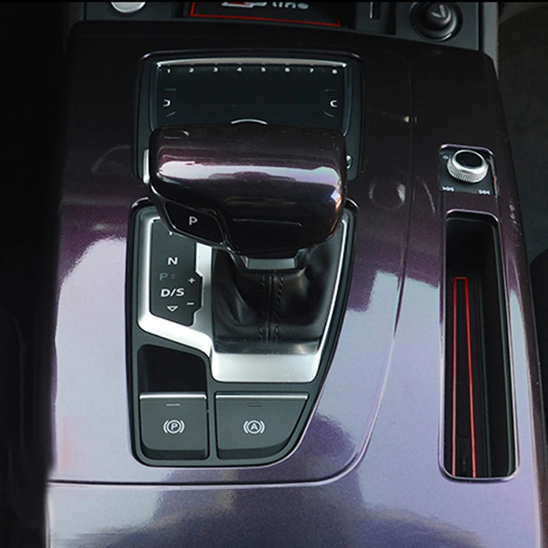 

Loyalty for Audi Q5L 2018 2019 Interior Central Control Speed Changing Gear box Trim Frame Cover ABS Colourful Car Accessories