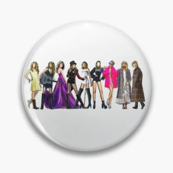 Мягкая Брошь-булавка на пуговице 9 Eras значок в подарок креативная забавная