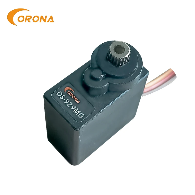 Цифровой Металлический Мини-Сервопривод Corona DS929MG, 10 кг, 0,2 сек., 58 г, для радиоуправляемых летных самолетов, автомобилей, хобби, робототехники, образования, индустриал