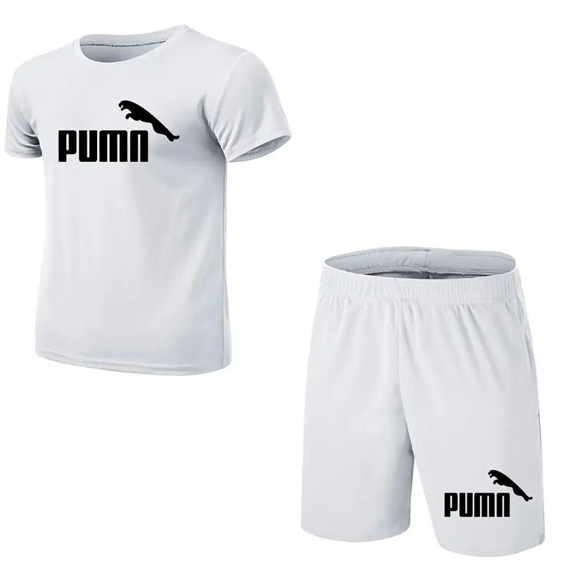 

Sports jacket suit sports shirt men's running shorts football workout clothes men 2 pieces of workout clothes sportswear Tshirts