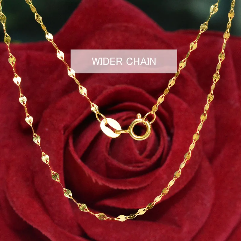 Ювелирные изделия ZHIXI из настоящего 18-каратного белого золота ювелирные